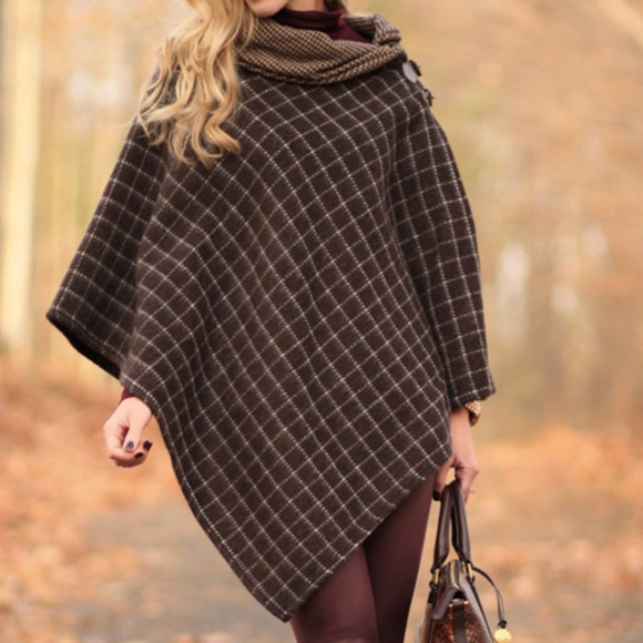 Retro Ralph Lauren Buckle Up Pancho - Picture 8 of 9